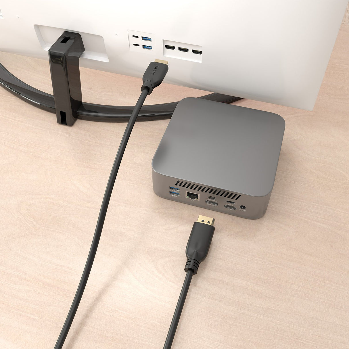 EAN 8435739902653 - AISENS A125-0921 adaptador de cable de vídeo 7 m DisplayPort HDMI Negro imagen 4