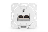 EAN 4016032320197 - Digitus DN-9007-1 toma de corriente 2 x RJ-45 Blanco imagen 7