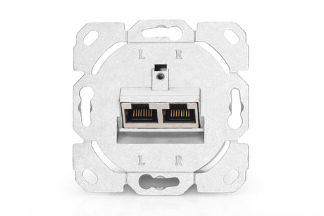EAN 4016032320197 - Digitus DN-9007-1 toma de corriente 2 x RJ-45 Blanco imagen 7