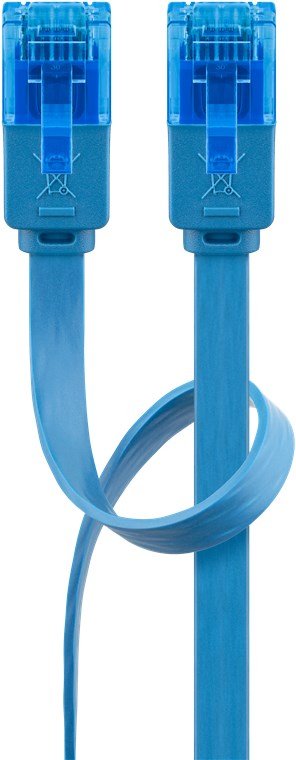 EAN 4040849963063 - Goobay 96306 cable de red Azul 1 m Cat6a U/UTP (UTP) imagen 2