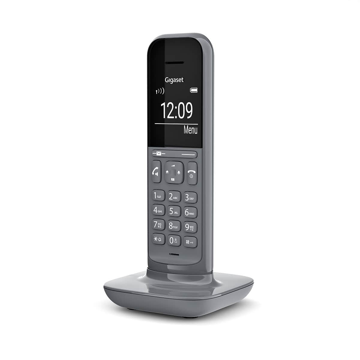 Teléfono Gigaset Cl390  Dect/Analógico Identificador De Llamadas Gris