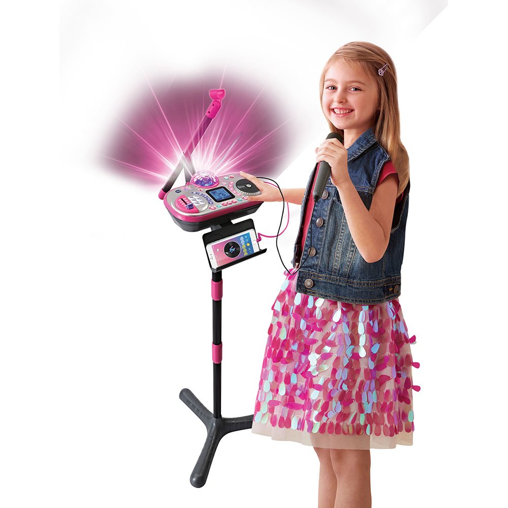 Micrófono Vtech Kidi Super Star Dj Studio Violeta/Rosa 80-531704
