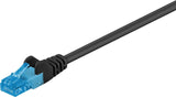 Latiguillo Cat 6a, U/Utp,  3.00 M, Negro, Lszh Goobay