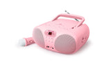 Muse Md-203 Kp Rosa Reproductor Portátil De Cd Con Radio