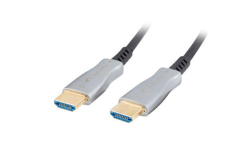 EAN 5901969429831 - Lanberg CA-HDMI-20FB-0400-BK cable HDMI 40 m HDMI tipo A (Estándar) Negro, Plata imagen 2