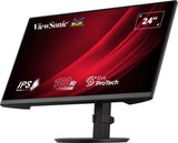 Monitor Viewsonic Full Hd - 23,8"  250 Nits - 100hz - Anti-Glare- Ips  Vga Hdmi Dp