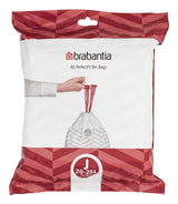 Bolsa De Basura Brabantia Perfectfit Tipo J 20-25 L, 40 Bolsas