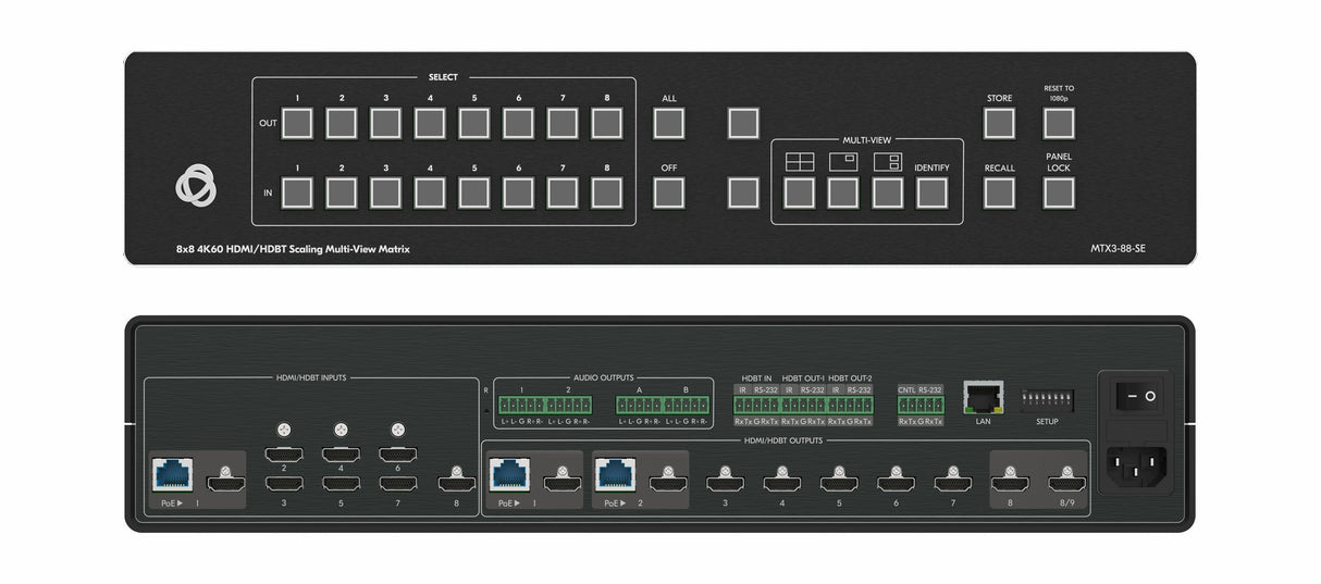 Mtx3-88-Se 8x8 Seamless Matrix