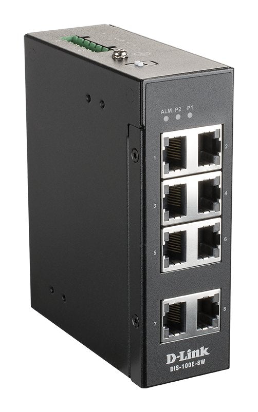 EAN 0790069441288 - D-Link DIS-100E-8W switch No administrado L2 Fast Ethernet (10/100) Negro imagen 1