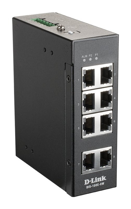 EAN 0790069441288 - D-Link DIS-100E-8W switch No administrado L2 Fast Ethernet (10/100) Negro imagen 1