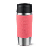 Taza Térmica  Emsa Travel Mug Clásica Coral/Acero Inoxidable, 0,36 Litros N2020900