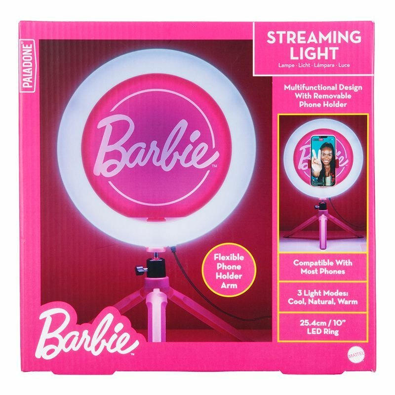 Aro De Luz Con Tripode Paladone Barbie