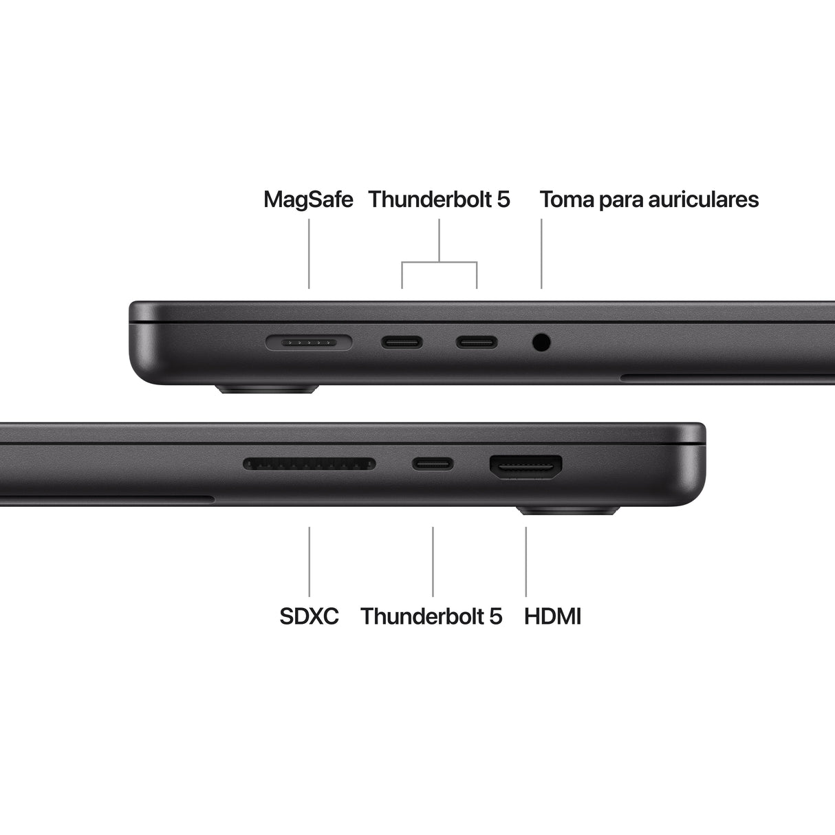 EAN 195949870682 - Apple MacBook Pro Apple M M4 Max Portátil 41,1 cm (16.2") 36 GB 1 TB SSD Wi-Fi 6E (802.11ax) macOS Sequoia imagen 7