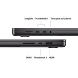 EAN 195949870682 - Apple MacBook Pro Apple M M4 Max Portátil 41,1 cm (16.2") 36 GB 1 TB SSD Wi-Fi 6E (802.11ax) macOS Sequoia imagen 7