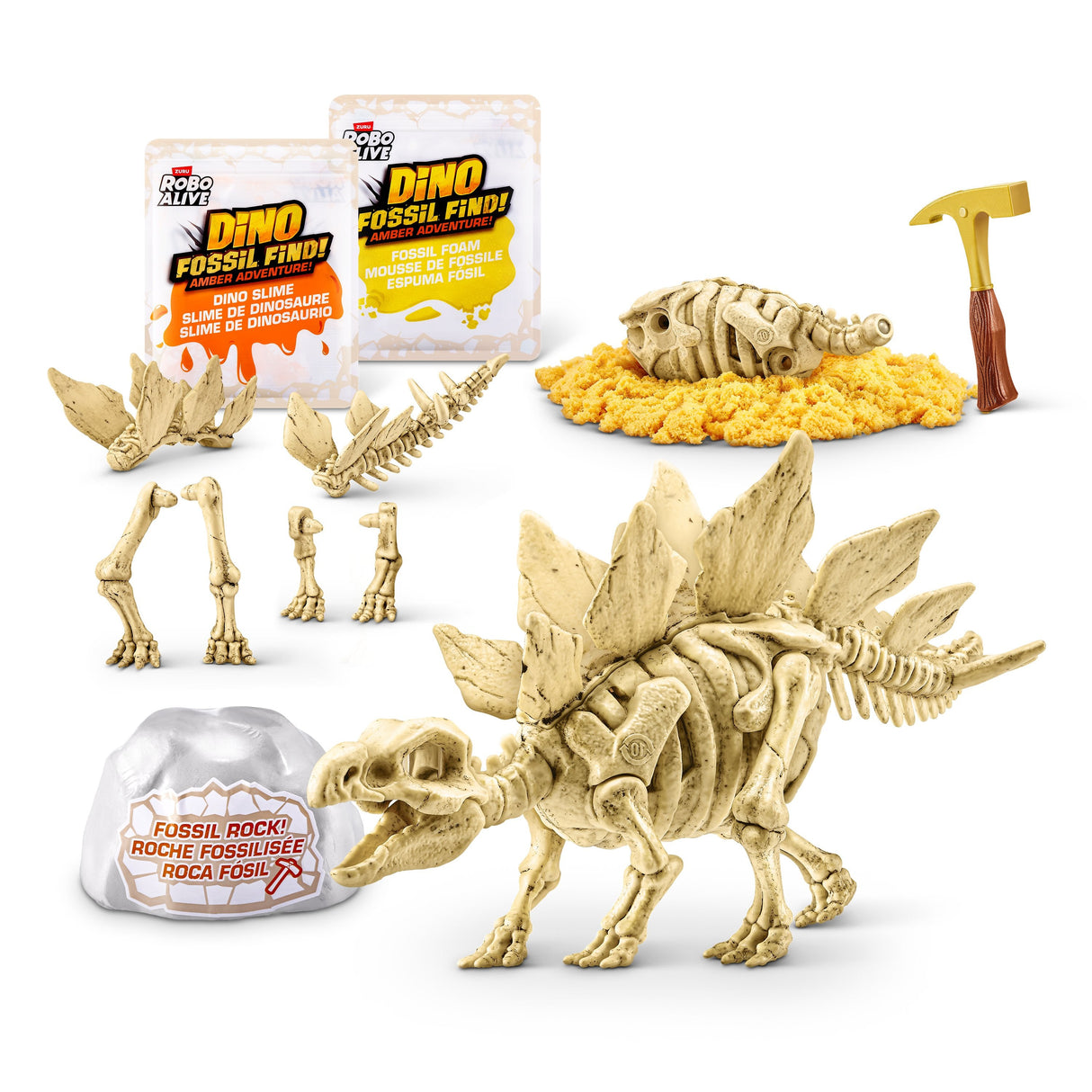 Zuru Robo Alive - Fossil Find Amber Adventure 71153