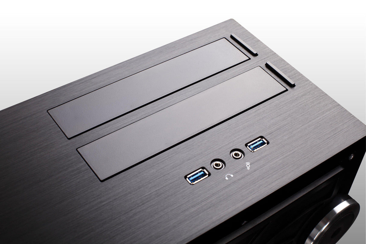 Caja Pc Silverstone Computer Case Sst-Gd08b Grandia Htpc Atx, Black