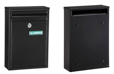 EAN 8425181157541 - Arregui E-5754 mailboxes Negro Buzón de correos para montaje en pared Acero imagen 2