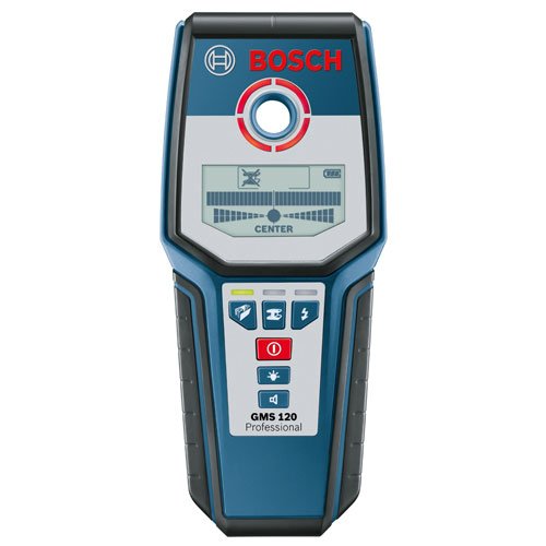 Bosch Professional Multidetector Gms 120 Professional, Dispositivo De Seguimiento Azul/Negro, Bolsa Protectora 601081000