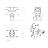 EAN 0793442002649 - RAM Mounts RAM-B-201U-A accesorio o pieza para soporte imagen 3