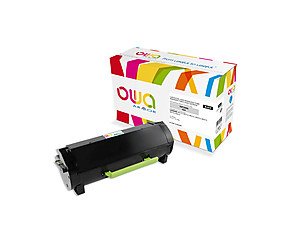 Owa Toner Compatible Con Lexmark 50f2000, 50f200e (1500 S.) Negro