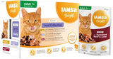 Iams Delights Land Collection In Gravy Box  Comida Húmeda Para Gato  12x85g