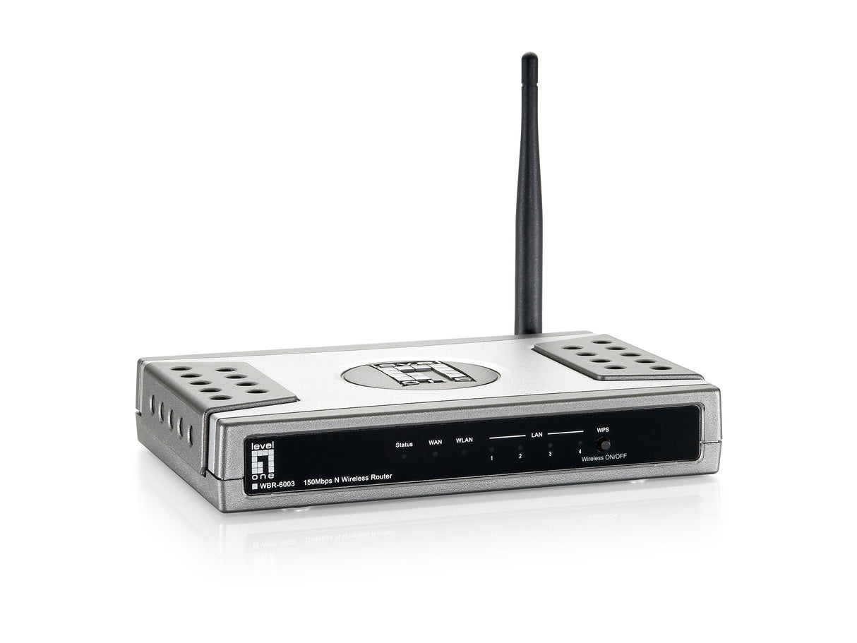 EAN 4015867149348 - LevelOne WBR-6003 router inalámbrico Ethernet rápido Plata imagen 1
