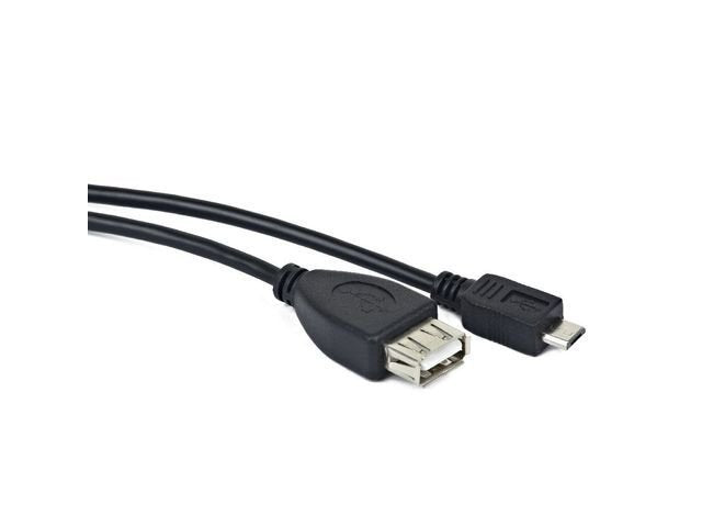 Cable Usb Lanberg Micro M A Usb-A H 2.0 Otg Negro 20cm Oem