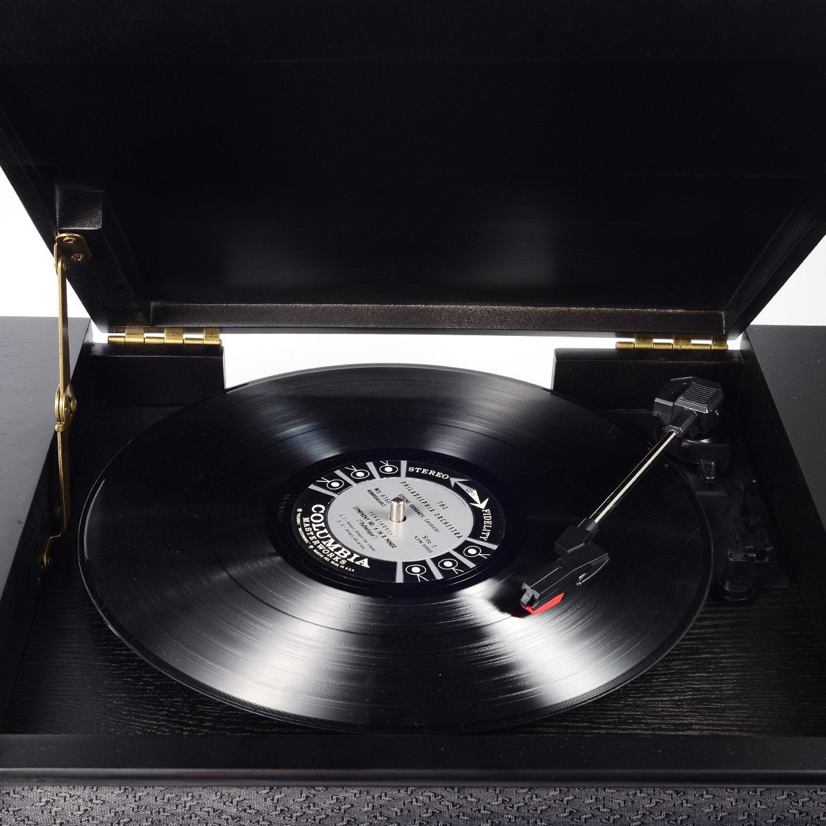 Tocadiscos Denver Mrd-51 Black, Automático, Negro, Madera, 33 1/3,45,78 Rpm, Giratorio, Dab,Fm