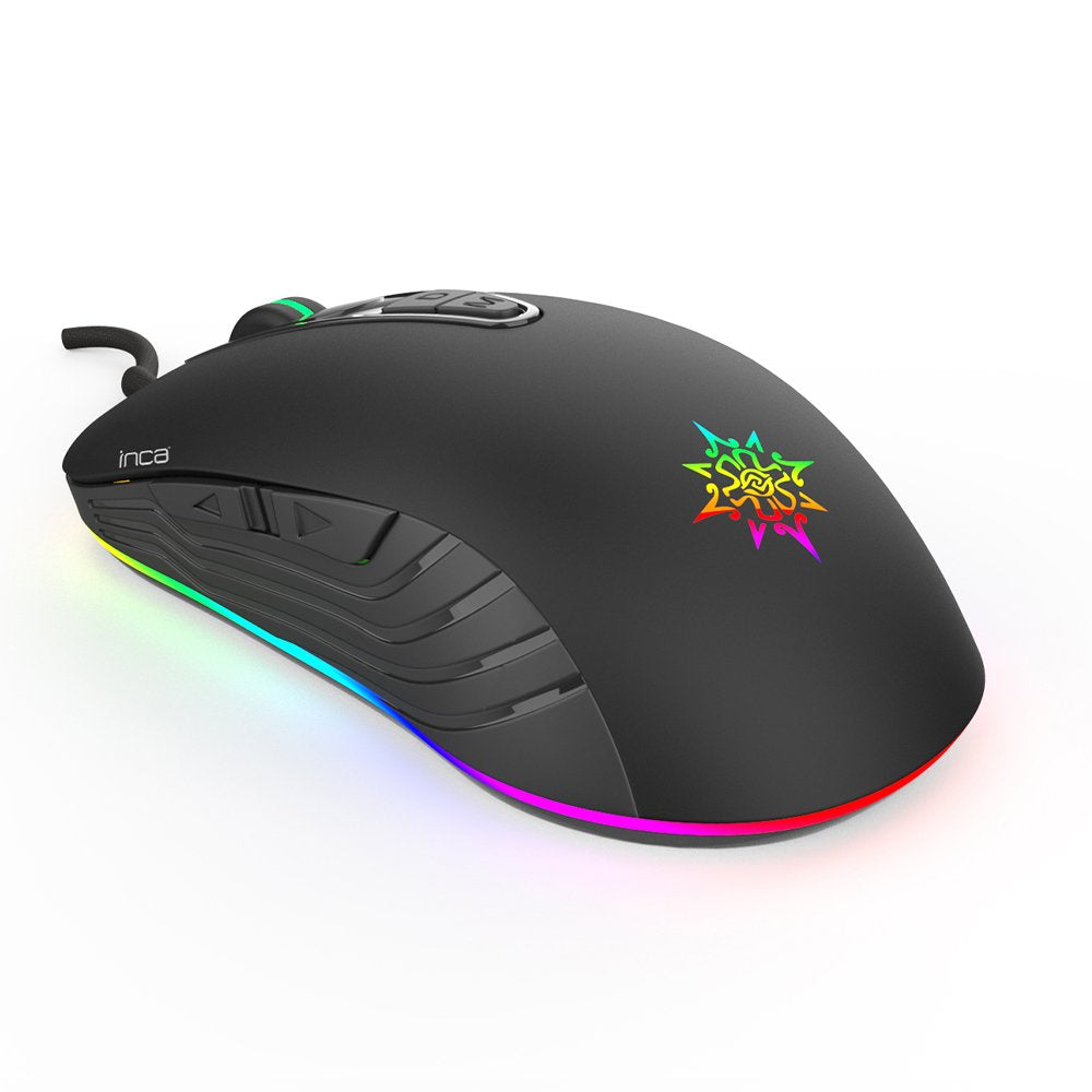Ratón Gaming Inca Phaldor Rgb Macro Keys Professional