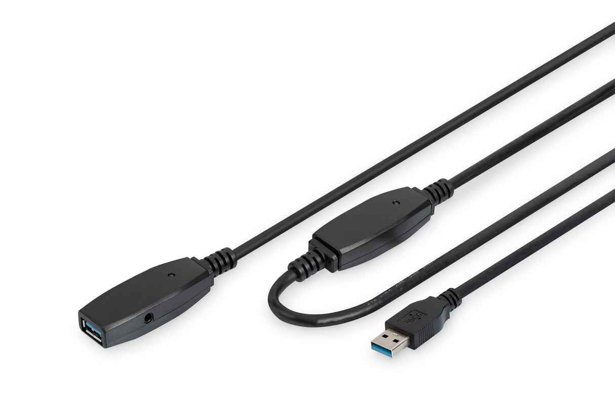 Digitus Cable Usb 3.0 (Alargo) Activo Negro 10m Da-73105
