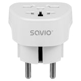 Savio Ap-06 Adaptador E Inversor De Corriente Universal 3750 W Blanco