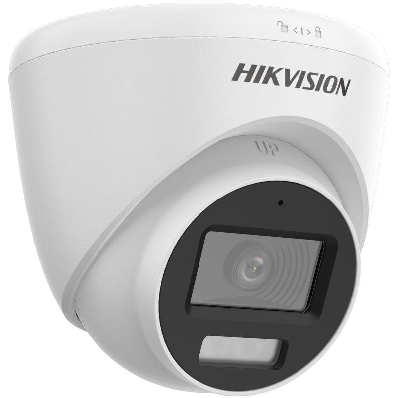 Hikvision Ds-2ce78u0t-Lf(2.8mm) Cámara Turret Fija 4k Con Luz Híbrida Inteligente