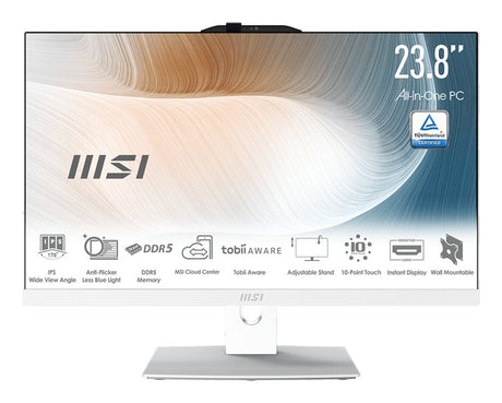 EAN 4711377246392 - MSI Modern AM242P 1M-1287ES Intel Core 7 150U 60,5 cm (23.8") 1920 x 1080 Pixeles PC todo en uno 16 GB DD imagen 1