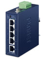 EAN 4711605289115 - PLANET IGS-500T-E switch No administrado Gigabit Ethernet (10/100/1000) Azul imagen 1