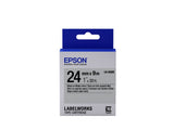 Epson Cinta Mate - Lk-6sbe Negra/Plata Mate 24/9