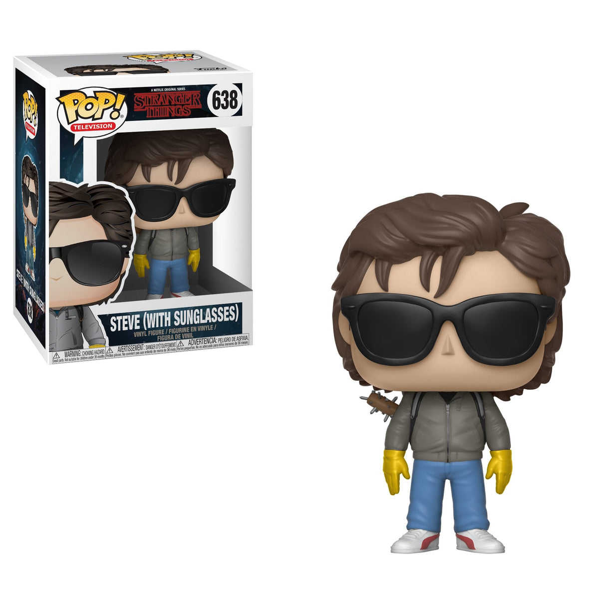 Figura Pop Stranger Things Steve With Sunglasses