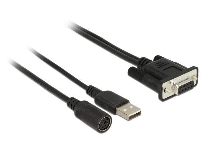 Navilock Anschlusscable Md6 Seriell > D-Sub 9 Seriell Fur Gnss Empfnger Stromversorgung Uber Usb