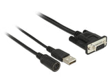 Navilock Anschlusscable Md6 Seriell > D-Sub 9 Seriell Fur Gnss Empfnger Stromversorgung Uber Usb
