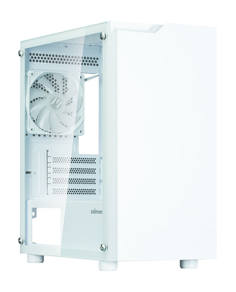Caja Pc Zalman T4 Plus Matx 1 X Vent 120mm Argb 2xusb 3.0 Blanco S/N Fuente