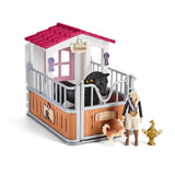 Schleich Caja De Caballo Horse Club Con Tori & Princess, Figura De Juguete