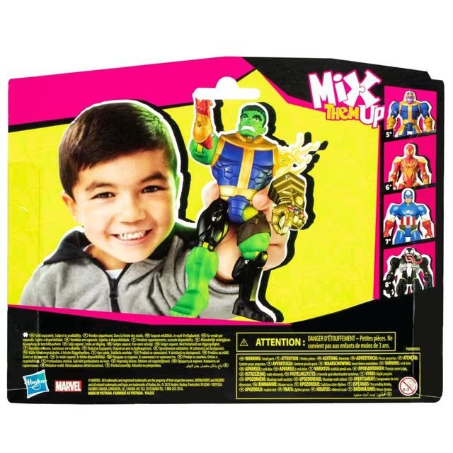 EAN 5010996247704 - Marvel MixMashers Avengers Hulk Mix-&-Match imagen 4