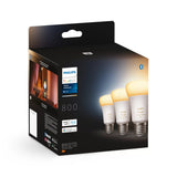 Philips Hue White Ambiance Bombilla Inteligente A60 - E27 - 800 (Paquete De 3)