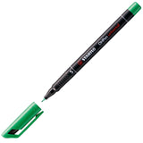 Stabilo Marcador Permanente Ohpen Universal S Punta Super Fina 0.4mm Verde