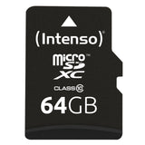 Intenso Micro Sd 64gb Clase 10 Con Adaptador 3413490