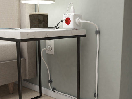 EAN 8718444081180 - Allocacoc PowerCube base múltiple 1,5 m 5 salidas AC Interior Rojo, Blanco imagen 3