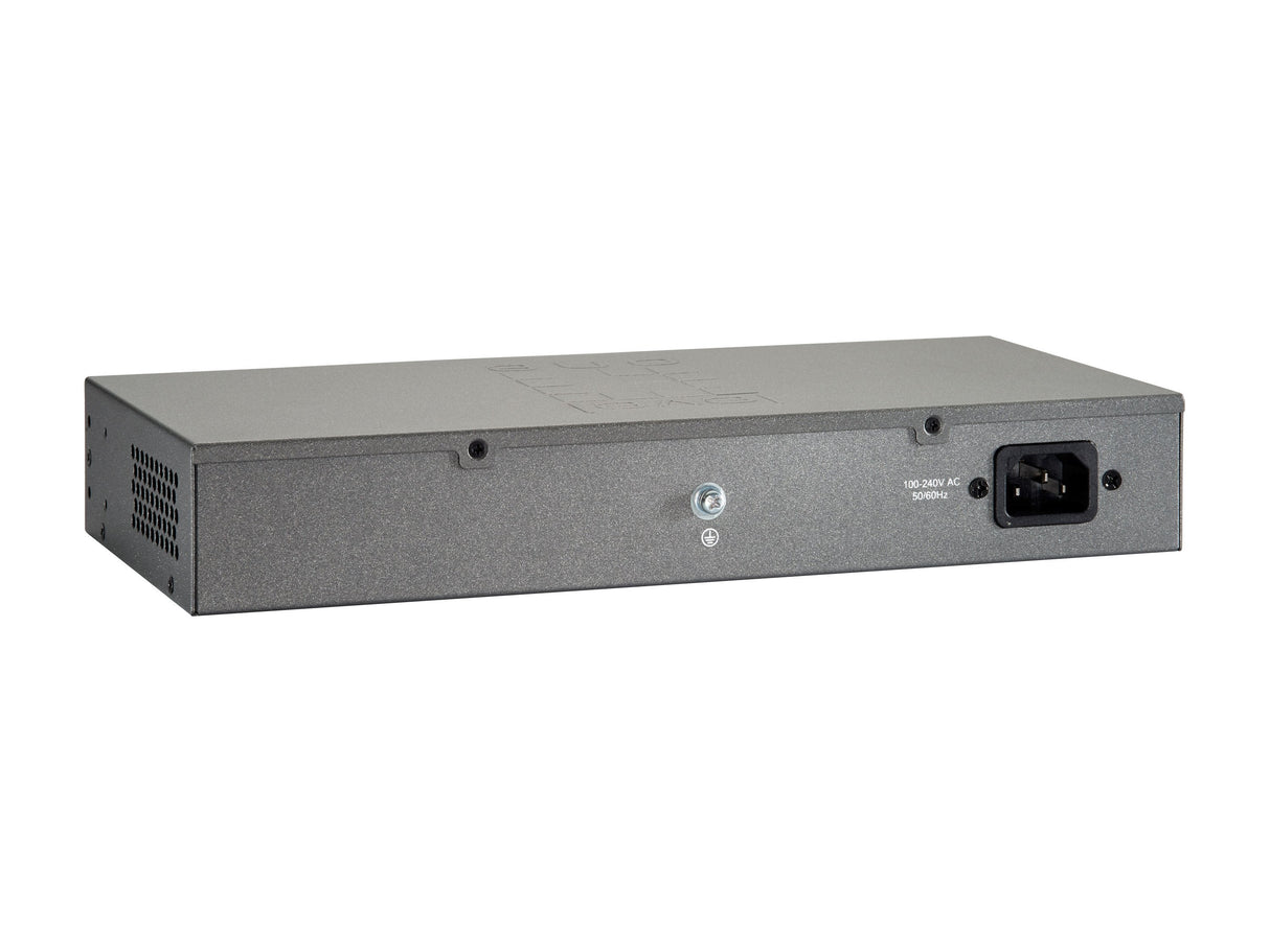 Level One Switch No Gestion 16p 10/100/1000 Mini Con Kit Montaje Rack 19