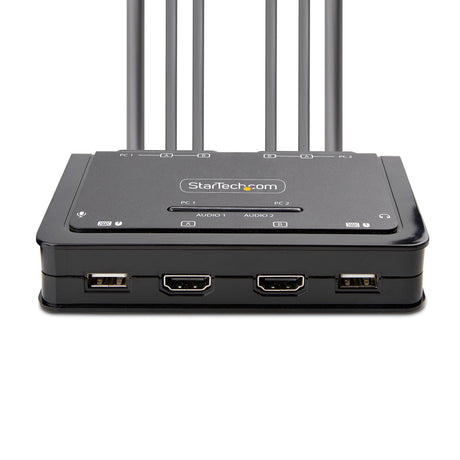 EAN 0065030899222 - StarTech.com C2-DH46-UA2-CBL-KVM interruptor KVM Negro imagen 3