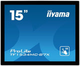Monitor Iiyama 15 Pl Tf1534mc-B7x Touch 4:3 Vga Hdmi Dp 8ms Usb 7h Glass
