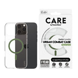 EAN 5715685004384 - PanzerGlass CARE™ by ® Urban Combat Case Transparent w. Green MagSafe iPhone 16 Pro Max funda para teléfo imagen 2