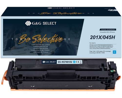 G&G Select Xl-Toner Compatible Con Hp 201x / Canon 045h